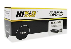 Тонер-картридж Hi-Black HB-TK-5270BK, black (черный), ресурс 8000 стр., для Kyocera ECOSYS M6230cidn; M6630cidn; P6230cdn