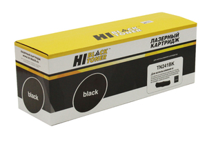 Тонер-картридж Hi-Black HB-TN-241Bk, black (черный), ресурс 2500 стр., для Brother DCP-9020CDW; HL-3140CW/3150CDW/3170CDW; MFC-9140CDN/9330CDW/9340CDW
