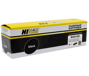 Картридж Hi-Black HB-W2210X без чипа, black (черный), ресурс 3150 стр., для HP Color LaserJet Pro M255dw/nw, M282nw/M283fdn/fdw; БЕЗ ЧИПА!!!