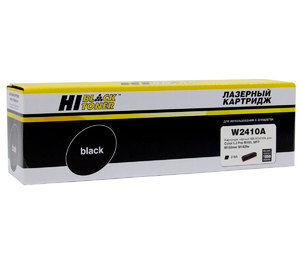 Картридж Hi-Black HB-W2410A, black (черный), ресурс 1050 стр., для HP Color LaserJet Pro M155a, M182n, M183fw, БЕЗ ЧИПА!