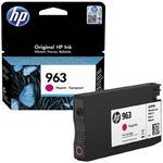Картридж HP 3JA24AE (№963), оригинальный, magenta (пурпурный), ресурс 700 стр., для HP OfficeJet Pro 901x/902x
