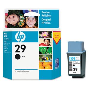 Картридж HP (Hewlett-Packard) 51629A (№29), оригинальный, black (черный), ресурс 650, цена — 3120 руб.
