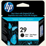 Картридж HP (Hewlett-Packard) 51629A (№29), оригинальный, black (черный), ресурс 650