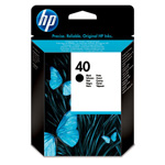 Картридж HP (Hewlett-Packard) 51640A (№40), оригинальный, black (черный), ресурс 1100 стр.