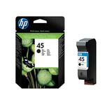 Картридж HP (Hewlett-Packard) 51645A (№45), оригинальный, black (черный), ресурс 930