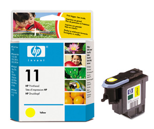 Печатающая головка HP C4813A (№11), оригинал, yellow (желтый), ресурс 24000 стр.