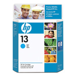 Картридж HP (Hewlett-Packard) C4815A (№13), оригинальный, cyan (голубой), ресурс 1050