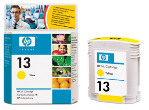 Картридж HP (Hewlett-Packard) C4817A (№13), оригинальный, yellow (желтый), ресурс 1050, цена — 2630 руб.