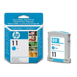 Картридж HP (Hewlett-Packard) C4836A (№11), оригинальный, cyan (голубой), ресурс 1750, цена — 6250 руб.