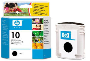 Картридж HP (Hewlett-Packard) C4844A (№10), оригинальный, black (черный), ресурс 1400 стр., цена — 7150 руб.