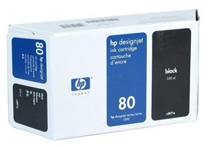 Картридж HP (Hewlett-Packard) C4871A (№80), оригинальный, black (черный), ресурс , цена — 33200 руб.