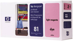 Печатающая головка HP (Hewlett-Packard) C4955A (№81), оригинальный, magenta photo (пурпурный фото), ресурс , цена — 16700 руб.