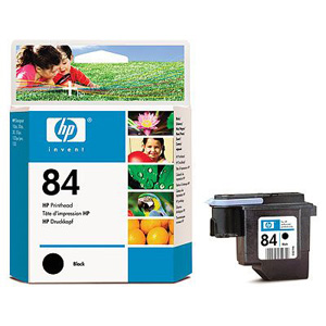 Печатающая головка HP (Hewlett-Packard) C5019A (№84), оригинальный, black (черный), ресурс , цена — 3530 руб.