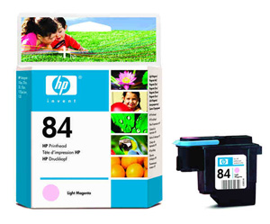 Печатающая головка HP (Hewlett-Packard) C5021A (№84), оригинальный, magenta (пурпурный), ресурс , цена — 3760 руб.