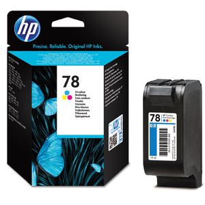 Картридж HP (Hewlett-Packard) C6578D (№78), оригинальный, CMY (цветной), ресурс 450 стр., цена — 5310 руб.