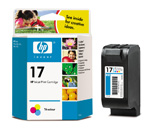 Картридж HP (Hewlett-Packard) C6625AE (№17), оригинальный, CMY (цветной), ресурс 430