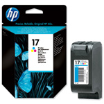 Картридж HP (Hewlett-Packard) C6625AE (№17), оригинальный, CMY (цветной), ресурс 430
