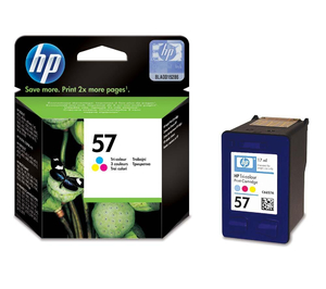 Картридж HP (Hewlett-Packard) C6657AE (№57), оригинальный, CMY (цветной), ресурс 400 стр., цена — 9150 руб.
