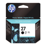 Картридж HP (Hewlett-Packard) C8727AE (№27), оригинальный, black (черный), ресурс 220