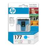 Картридж HP (Hewlett-Packard) C8771HE (№177), оригинальный, cyan (голубой), ресурс 400