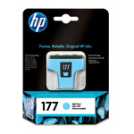 Картридж HP (Hewlett-Packard) C8774HE (№177), оригинальный, cyan light (светло-голубой), ресурс 200