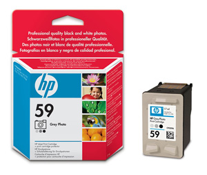 Картридж HP (Hewlett-Packard) C9359AE (№59), оригинальный, grey photo (серый фото), ресурс 100, цена — 2110 руб.
