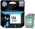 Картридж HP (Hewlett-Packard) C9361HE (№136), оригинальный, CMY (цветной), ресурс 175 стр.