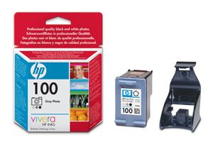 Картридж HP (Hewlett-Packard) C9368A (№100), оригинальный, grey photo (серый фото), ресурс 110, цена — 1930 руб.