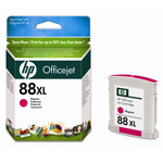 Картридж HP (Hewlett-Packard) C9392AE (№88XL), оригинальный, magenta (пурпурный), ресурс 1200 стр.