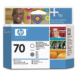 Печатающая головка HP (Hewlett-Packard) C9410A (№70), оригинальный, gloss enhancer/gray (глянцевый/серый), ресурс 