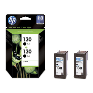 Набор картриджей HP (Hewlett-Packard) C9504HE (№130), оригинальный, black (черный), ресурс 2*860, цена — 5860 руб.
