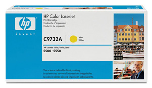 Картридж HP (Hewlett-Packard) C9732A, оригинальный, yellow (желтый), ресурс 12000, цена — 62190 руб.