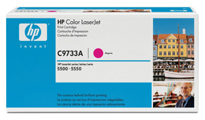Картридж HP (Hewlett-Packard) C9733A, оригинальный, magenta (пурпурный), ресурс 12000, цена — 62190 руб.