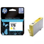 Картридж HP (Hewlett-Packard) CB320HE (№178), оригинальный, yellow (желтый), ресурс 300