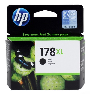 Картридж HP (Hewlett-Packard) CN684HE/CB321HE (№178XL), оригинальный, black (черный), ресурс 550, цена — 1930 руб.