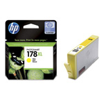 Картридж HP (Hewlett-Packard) CB325HE (№178XL), оригинальный, yellow (желтый), ресурс 750 стр.