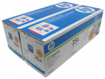 Двойная упаковка картриджей HP CB435A (№35A), CB435AF (№35A*2), ресурс: 2шт по 1500 стр., для HP LaserJet P1005; LaserJet P1006