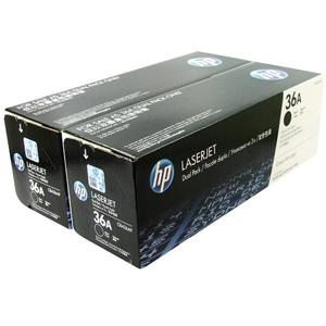 Двойная упаковка HP (Hewlett-Packard) CB436AF (№36A*2), оригинальный, black (черный), ресурс 2*2000, цена — 11770 руб.