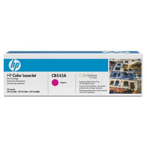 Картридж HP (Hewlett-Packard) CB543A (№125A), оригинальный, magenta (пурпурный), ресурс 1400 стр., цена — 11700 руб.