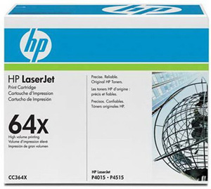 Картридж HP (Hewlett-Packard) CC364X (№64X), оригинальный, black (черный), ресурс 24000 стр., цена — 28490 руб.