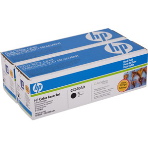 Двойная упаковка HP (Hewlett-Packard) CC530AD (№304A*2), оригинальный, black (черный), ресурс 2*3500 стр., цена — 26310 руб.