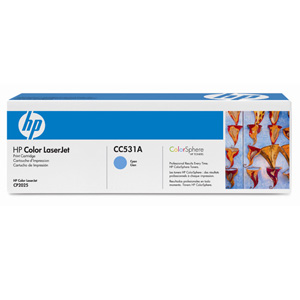 Картридж HP (Hewlett-Packard) CC531A (№304A), оригинальный, cyan (голубой), ресурс 2800, цена — 18920 руб.
