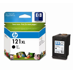Картридж HP (Hewlett-Packard) CC641HE (№121XL), оригинальный, black (черный), ресурс 600 стр., цена — 3010 руб.