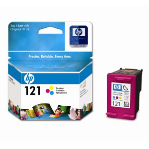 Картридж HP (Hewlett-Packard) CC643HE (№121), оригинальный, CMY (цветной), ресурс 165 стр., цена — 5090 руб.