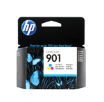 Картридж HP (Hewlett-Packard) CC656AE (№901), оригинальный, CMY (цветной), ресурс 360