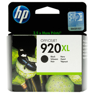 Картридж HP (Hewlett-Packard) CD975AE (№920XL), оригинальный, black (черный), ресурс 1200 стр., цена — 7640 руб.