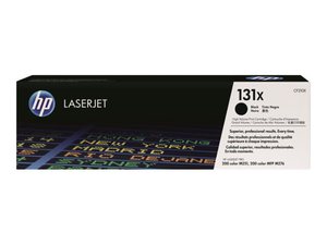 Картридж HP CF210X (№131X), оригинальный, black (черный), ресурс 2400 стр., для HP LJ Pro 200 Color M251n/nw; M276n/nw