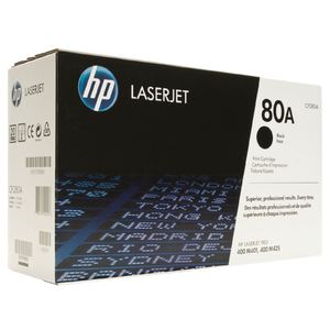 Картридж HP (Hewlett-Packard) CF280A (№80A), оригинальный, black (черный), ресурс 2700 стр., цена — 16250 руб.