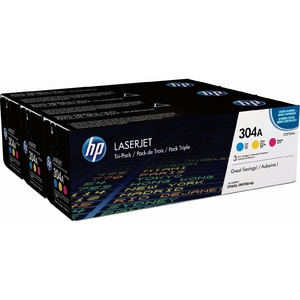 Картридж HP (Hewlett-Packard) CF372AM (№304A), оригинальный, CMY (цветной), ресурс 3x2800, цена — 48710 руб.