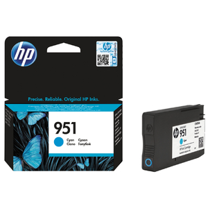Картридж HP (Hewlett-Packard) CN050AE (№951), оригинальный, cyan (голубой), ресурс 700, цена — 3800 руб.
